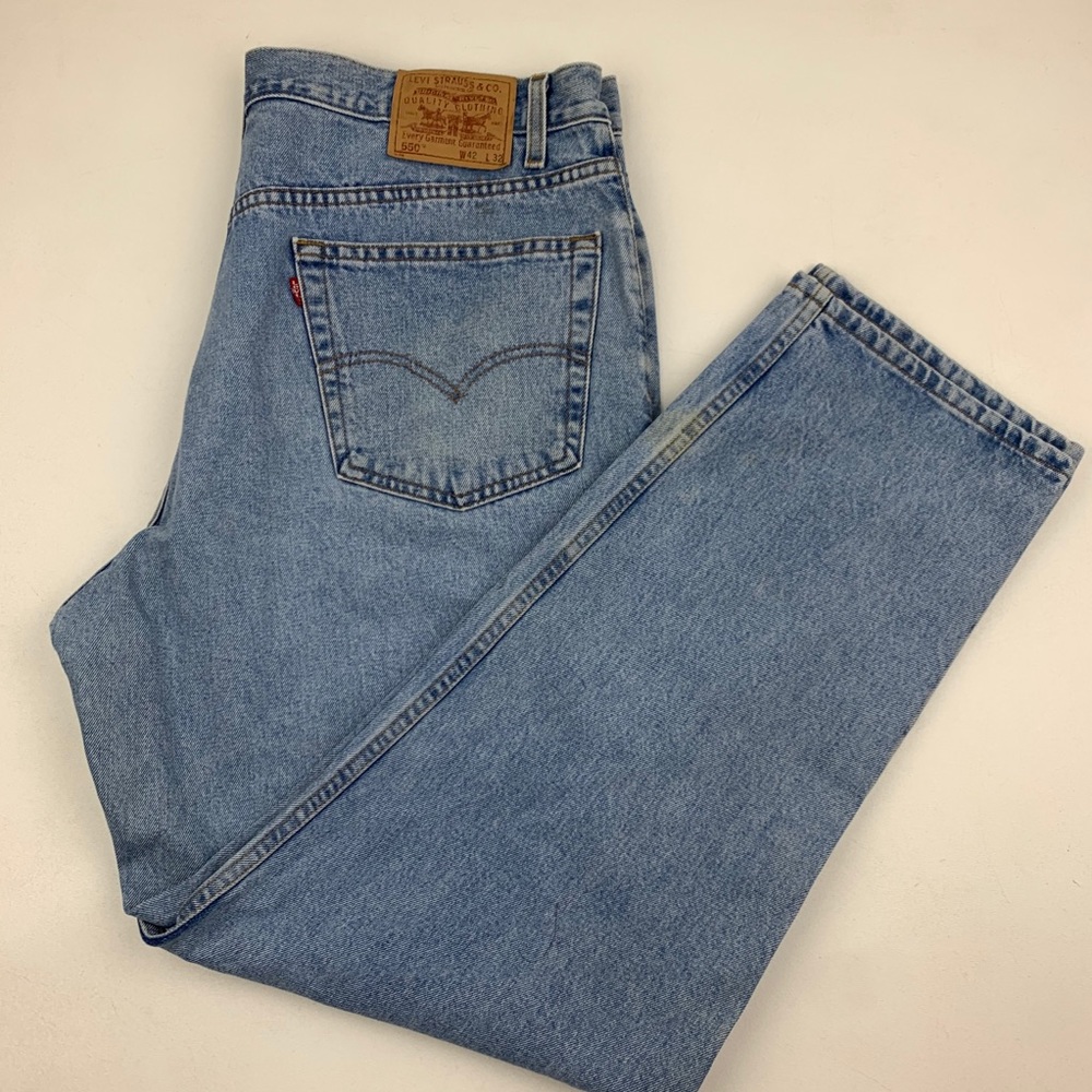 Vintage Levi’s 550 High Waist wedgie fit Jeans